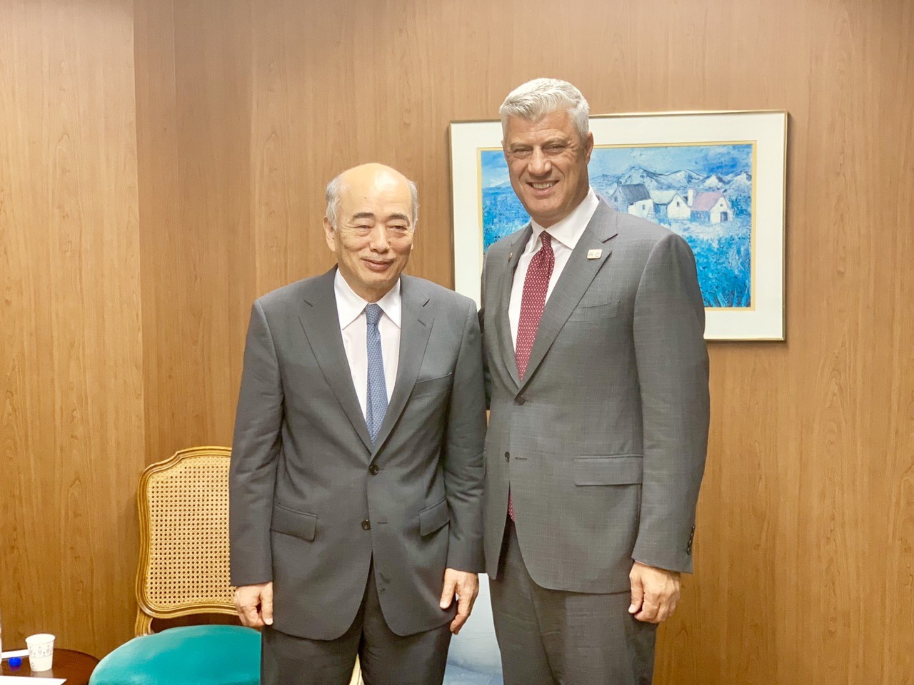 President Thaçi in Japan We aim for a