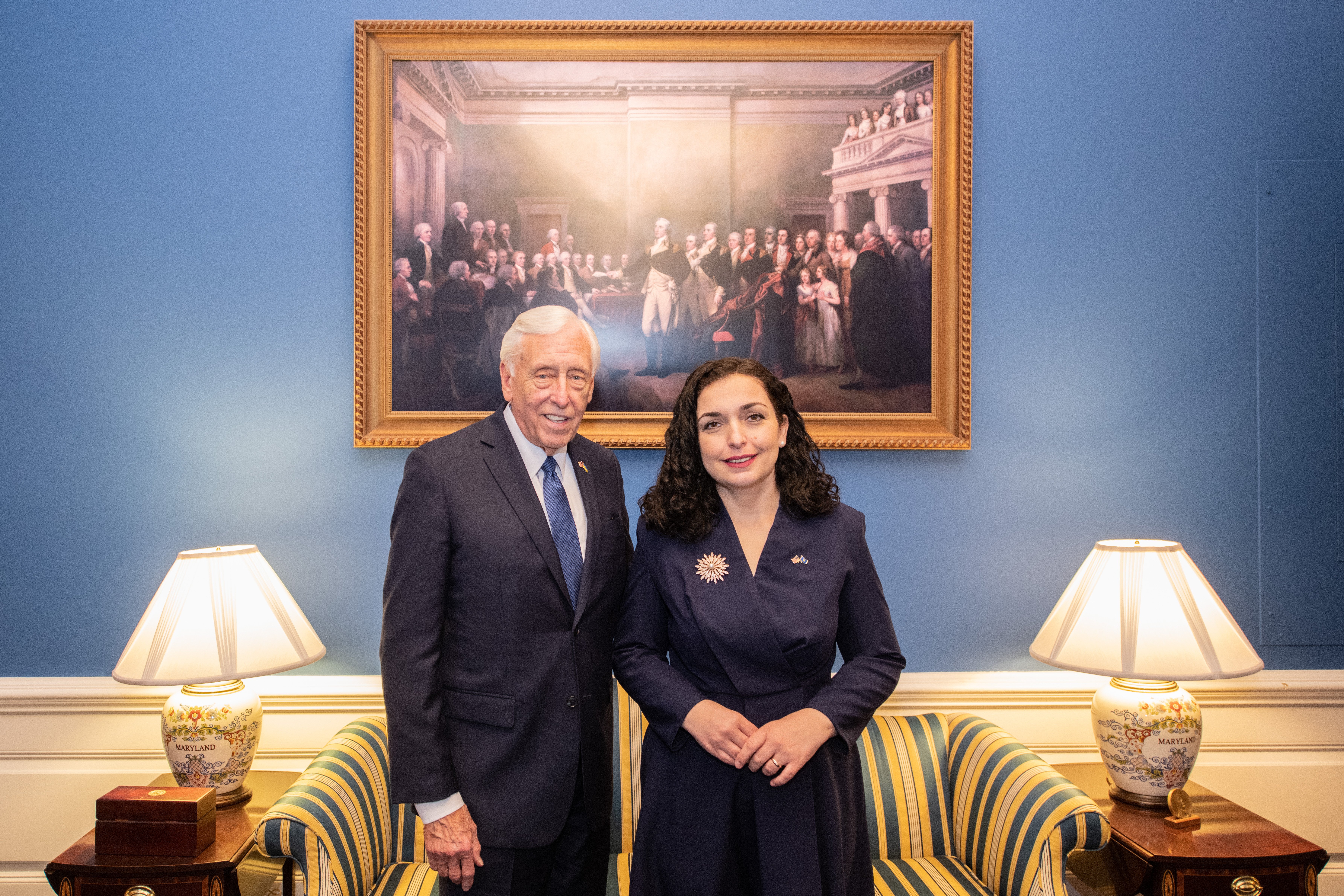 President Osmani met with the majority leader in the House of  Representatives Congressman Issa, and the co-chairs of the Committee on  Security and Cooperation in Europe of the US Congress - News