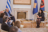Predsednica Osmani dočekala na sastanku ministra inostranih poslova Grčke Nikosa Dendiasa