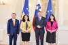 Presidentja Osmani pritet me nderime të larta shtetërore nga presidenti Pahor: Mirënjohje  pafund për mbështetjen e Sllovenisë për të ardhmen evropiane të Kosovës