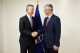 President Thaçi meets NATO head, calls for Kosovo to become part of the Alliance