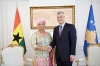Predsednik Thaçi primio akreditivna pisma od ambasadorke Gane