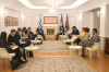 President Osmani received the Minister of Foreign Affairs of Greece, Nikos Dendias