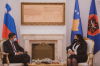 Presidentja Osmani priti në takim Presidentin e Sllovenisë, Borut Pahor