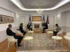 President Osmani received at a farewell meeting the Head of the UNICEF Office in Kosovo, Mr. Murat Sahin