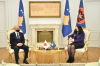 Presidentja Omani priti të ngarkuarin me punë në ambasadën e Japonisë në Kosovë, z. Keisuke Yamanaka