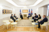 President Osmani received at a meeting the representatives of the Venice Commission