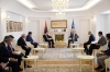 Predsednik  Thaçi dočekao predsednika DP-a Lulzima Bashu, razgovarali o političkim dešavanjima na Kosovu i u Albaniji