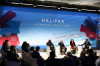  President Osmani speaks at the Halifax International Security Forum on Kosovo's challenges in facing the pandemic and in the field of security