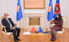 Presidentja Osmani ka pritur n&euml; takim ambasadorin turk n&euml; Kosov&euml;, &Ccedil;agri Sakar