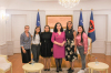 President Osmani received a group of girls and women from the Egyptian community