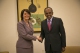 Presidentja Jahjaga u takua me Ministrin e Punëve të Jashtme të Singaporit, K. Shanmugam
