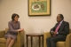 President Jahjaga met with the Foreign Minister of Singapore, Mr. K. Shanmugam  