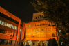 On the International Day for the Elimination of Violence against Women, the Presidency and Assembly building is illuminated in orange