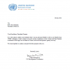 The Coordinator of the United Nation Team in Kosovo, Ulrika Richardson has sent a telegram of condolences to President Osmani 