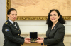 President Osmani decrees Mrs. Irfete Spahiu with the rank of Major General and appoints her as KSF Inspector General
