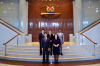 Presidentja Osmani u takua me Kryetarin e Parlamentit të Singaporit, z. Tan Chuan-Jin