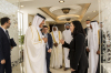 Predsednicu Osmani dočekao na sastanku prrdsednik Savetodavne skupštine Katara Hassan bin Abdulla Al-Ghanim 