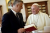 Pope Francis received in a private audience President Thaçi