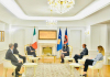 Presidentja Osmani pranoi letrat kredenciale nga ambasadori i Italisë në Kosovë, Antonello De Riu