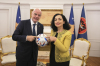 Presidentja Osmani priti në takim presidentin e FIFA-s, Gianni Infantino