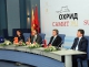 Govor Predsednice Jahjaga na konferenciji za medije, nakon sastanka sa predsednicima Vujanović, Nišani i Ivanov