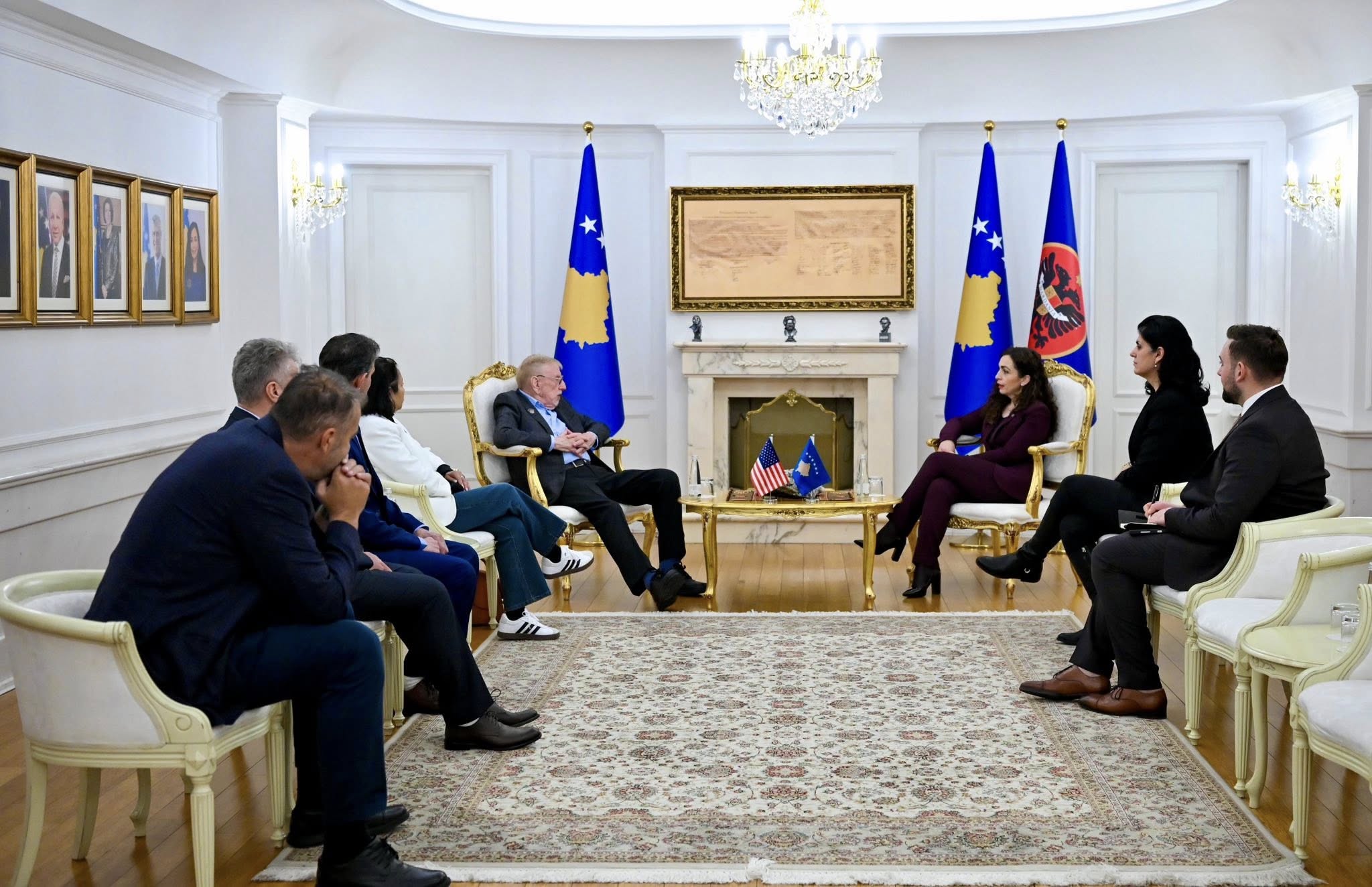 14.01.2026 Presidentja Osmani priti ambasadorin William Walker-4