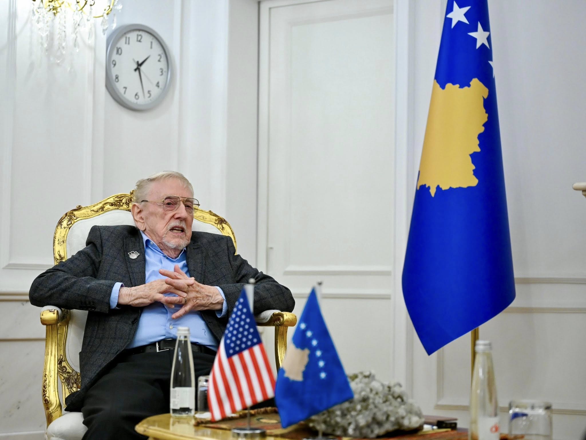 14.01.2026 Presidentja Osmani priti ambasadorin William Walker-7