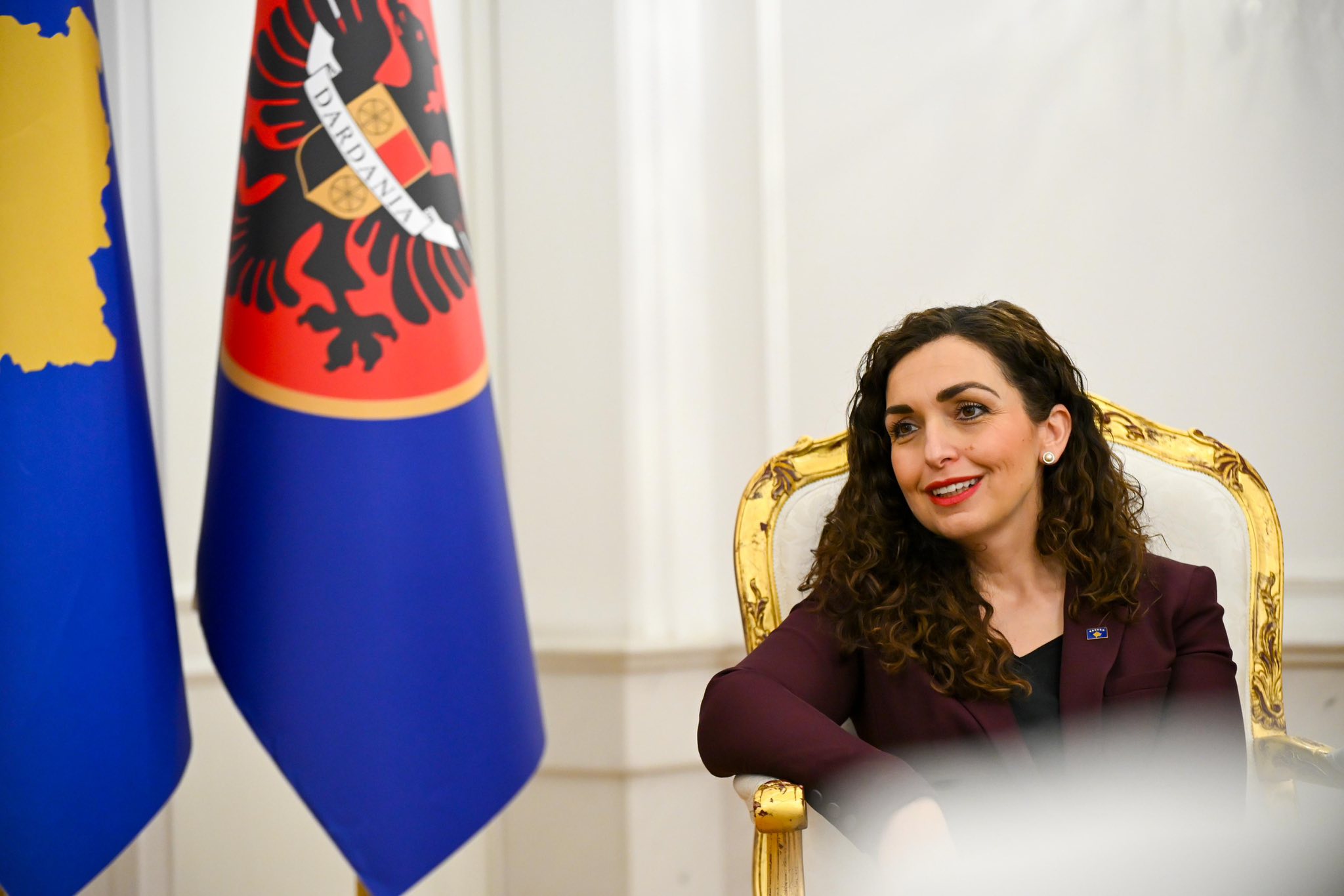 14.01.2026 Presidentja Osmani priti ambasadorin William Walker-8