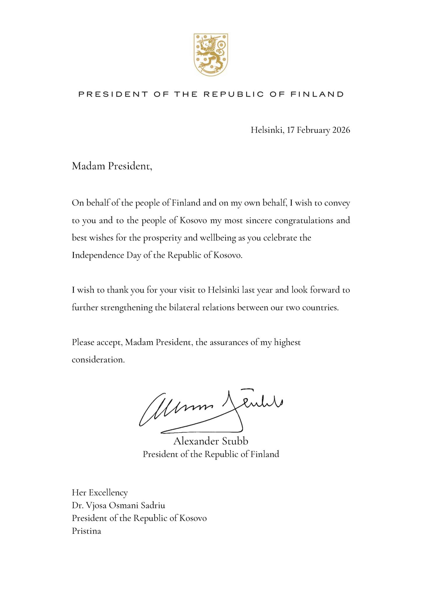 PRESIDENTI FINLANDES URIMI 1