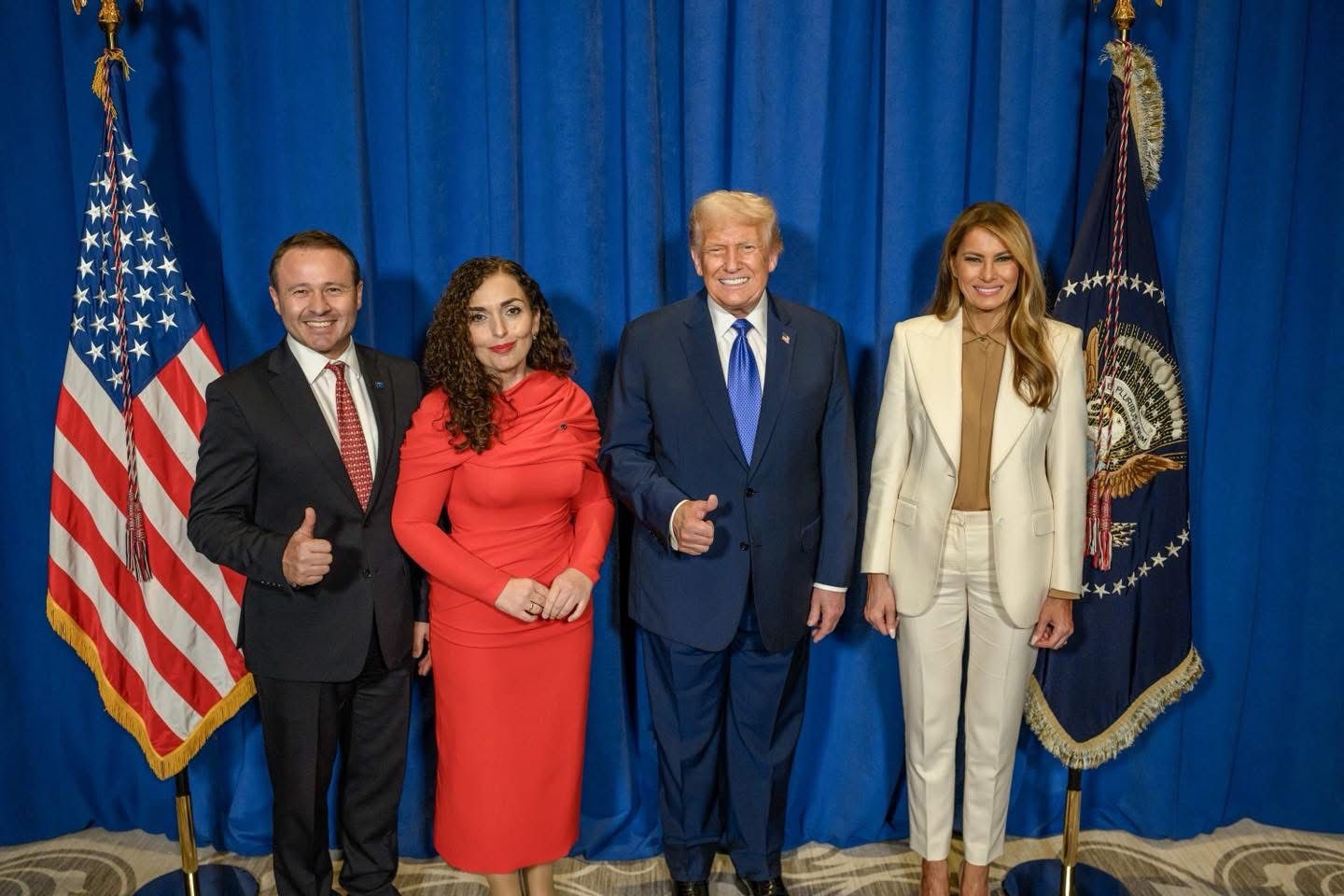 Presidenti Trump uron Presidenten Osmani Mbështesim fuqishëm sovranitetin dhe integritetin territorial të Kosovës-2