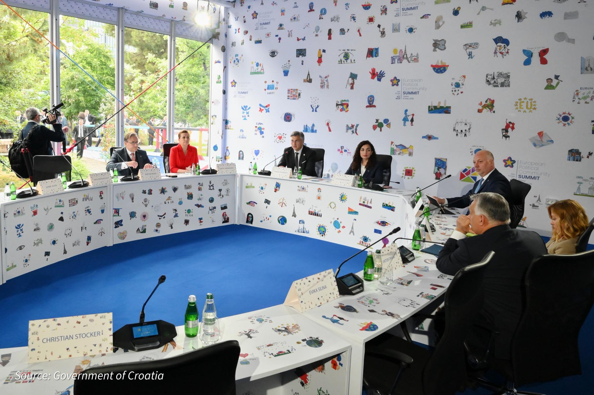 Presidentja Bashkë me Kryeministrin e Kroacisë, Andrej Plenković, bashkëkryesuam tryezën e liderëve -3