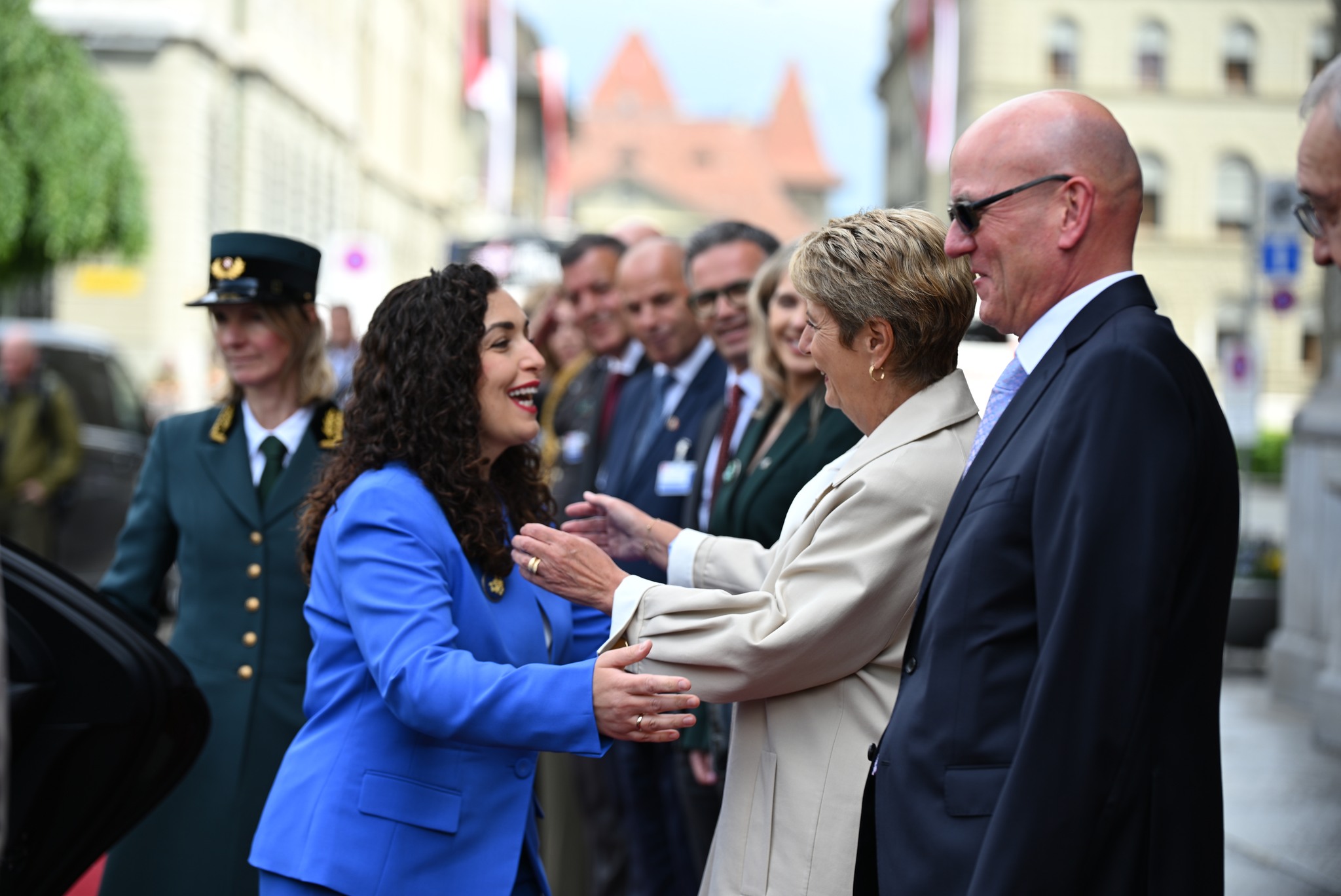 Presidentja Faleminderit mërgatë! Faleminderit Zvicër për këtë pritje madhështore!-13