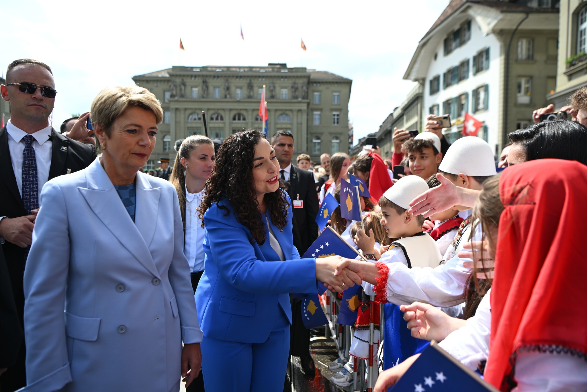 Presidentja Faleminderit mërgatë! Faleminderit Zvicër për këtë pritje madhështore!-27