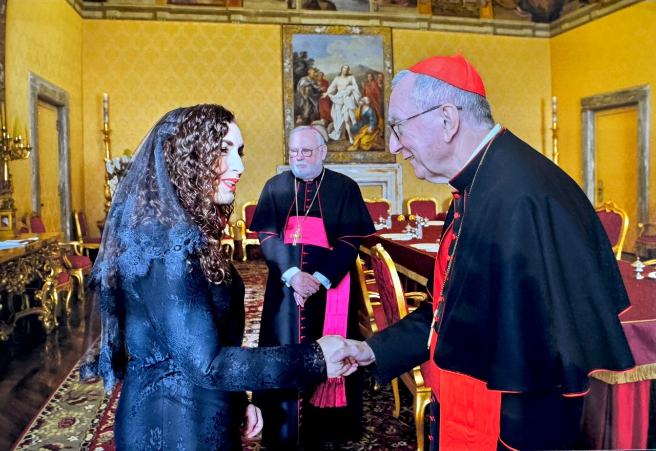 Presidentja Kosova mbetet e përkushtuar t’i forcojë marrëdhëniet me Selinë e Shenjtë dhe ta avancojë miqësinë tonë historike-12