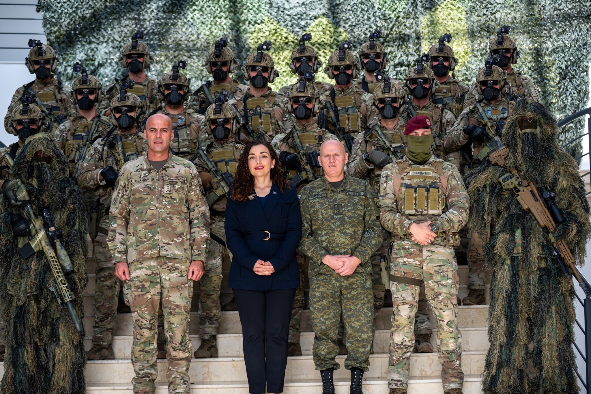 Presidentja Njësia e Operacioneve Speciale e FSK-së, krenaria, nderi dhe zemra e pathyeshme e Kosovës-1