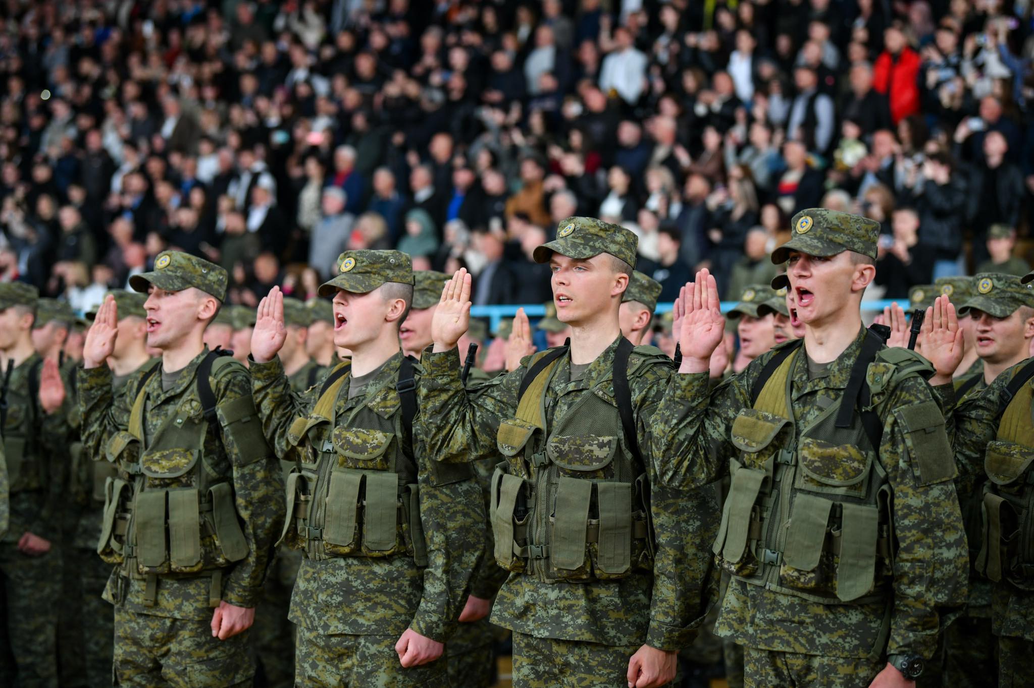 Presidentja Osmani Forca e Sigurisë së Kosovës rritet, e ardhmja jonë forcohet!-1