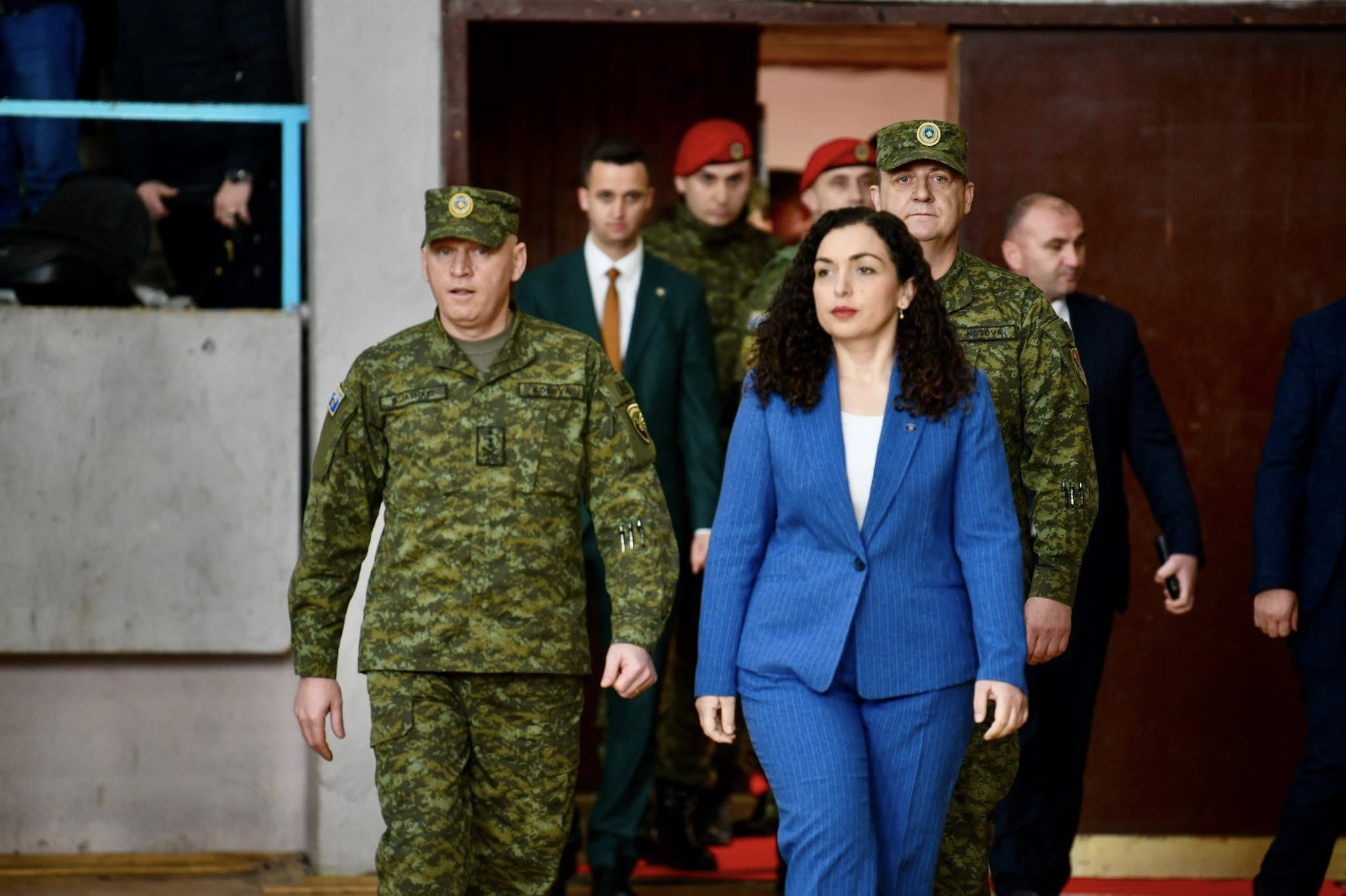 Presidentja Osmani Forca e Sigurisë së Kosovës rritet, e ardhmja jonë forcohet!-3