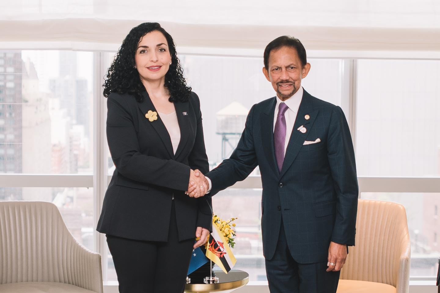 Presidentja Osmani ftohet nga Sulltani i Bruneit për vizitë shtetërore në Brunei Darussalam -foto-arkiv