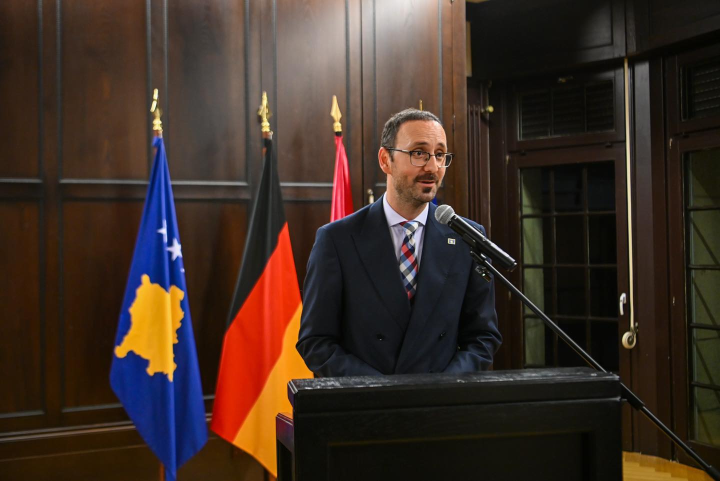 Presidentja Osmani ia dorëzoi Medaljen Presidenciale të Meritave znj. Marieluise Beck-4