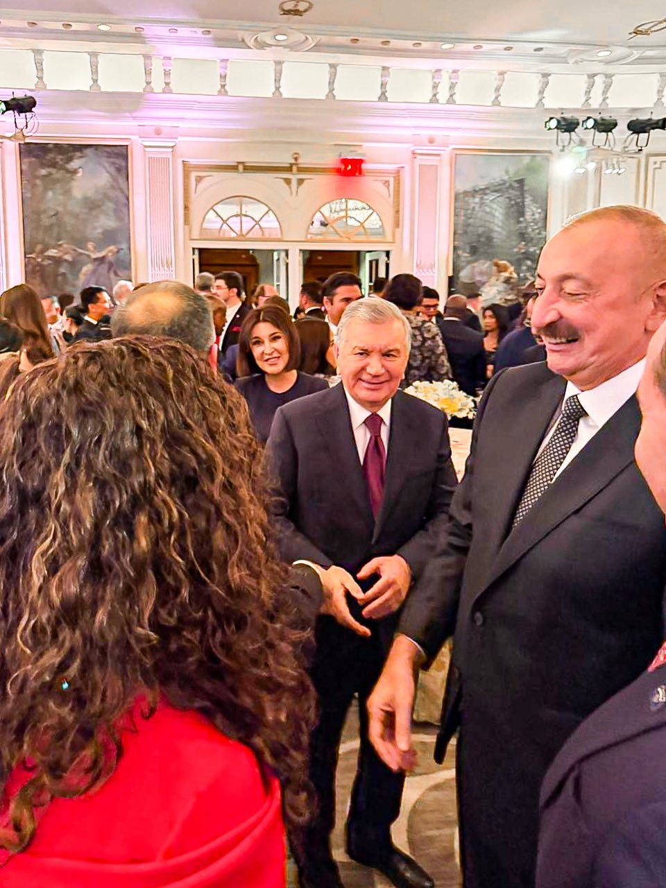 Presidentja Osmani në pritjen e Presidentit Trump në New York, krah liderëve të tjerë botërorë-17