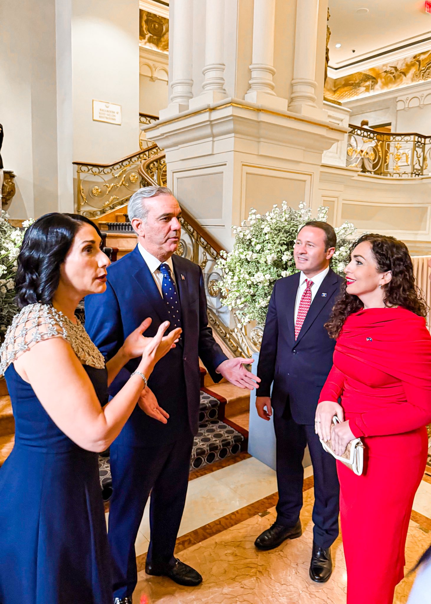 Presidentja Osmani në pritjen e Presidentit Trump në New York, krah liderëve të tjerë botërorë-21