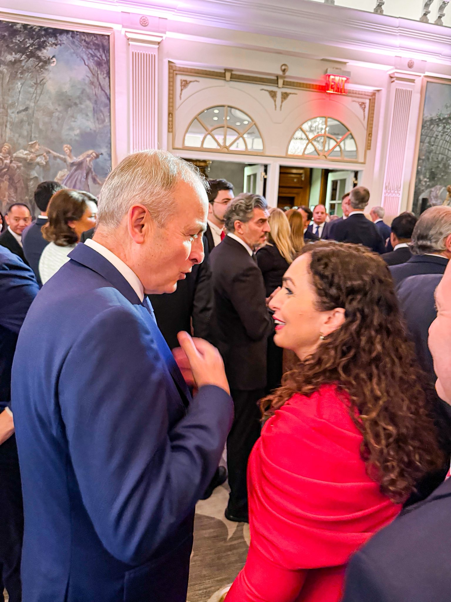 Presidentja Osmani në pritjen e Presidentit Trump në New York, krah liderëve të tjerë botërorë-25