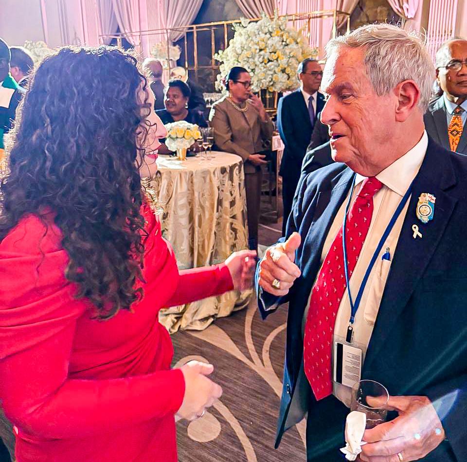 Presidentja Osmani në pritjen e Presidentit Trump në New York, krah liderëve të tjerë botërorë-36