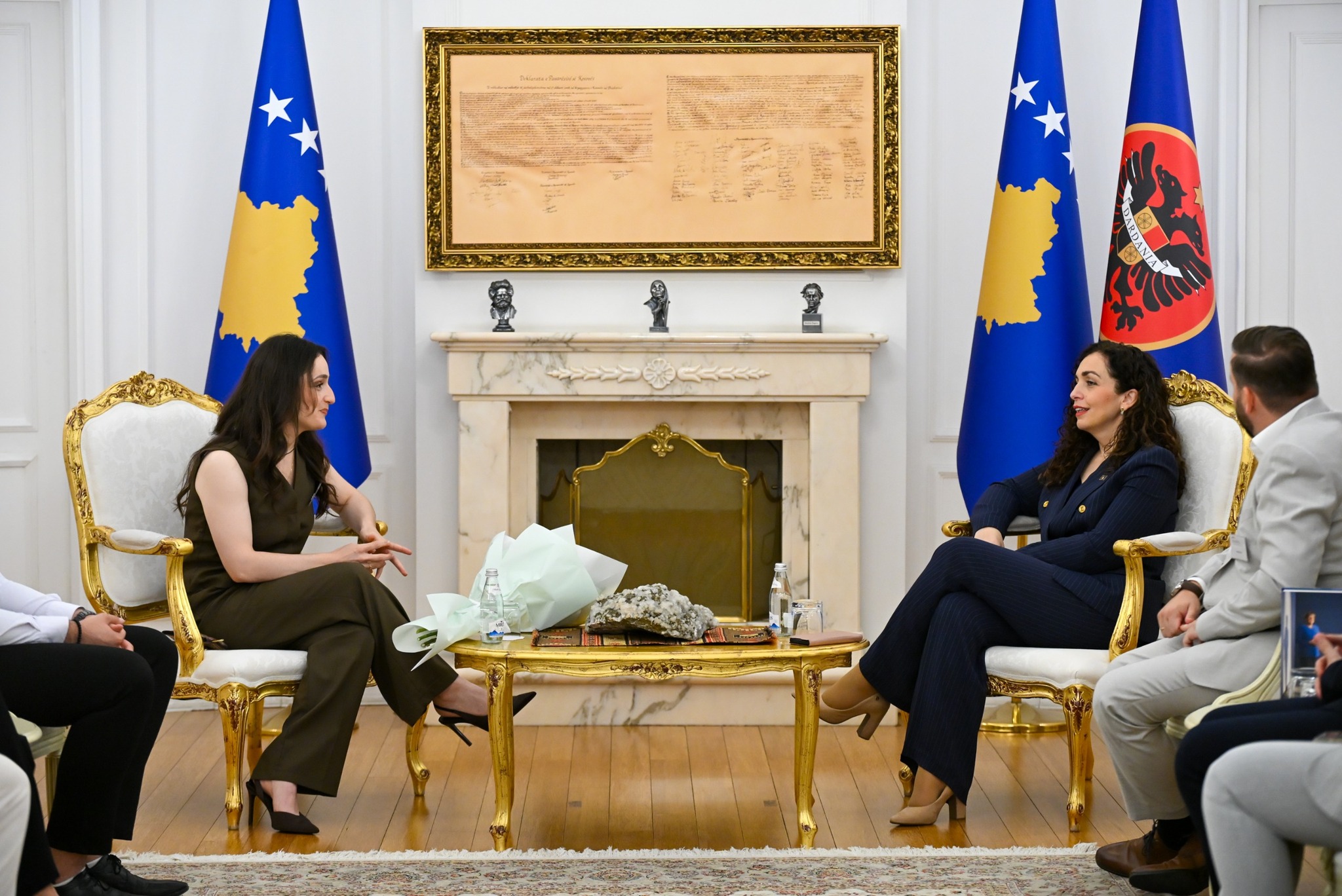 Presidentja Osmani priti në takim një delegacion të Rrjetit gjermano-shqiptar DANPE-1