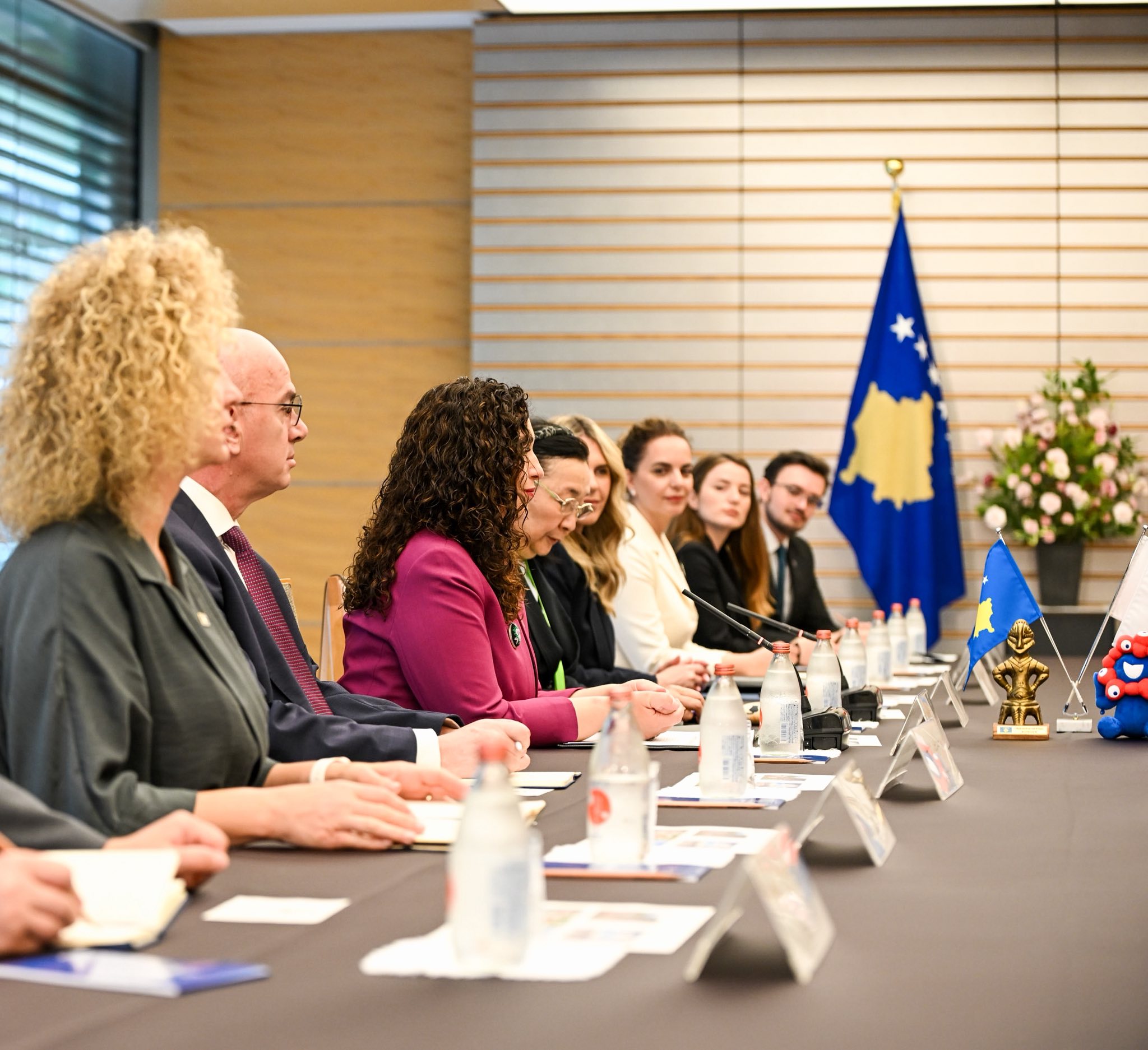 Presidentja Osmani takoi Kryeministrin japonez Shigeru Ishiba-8