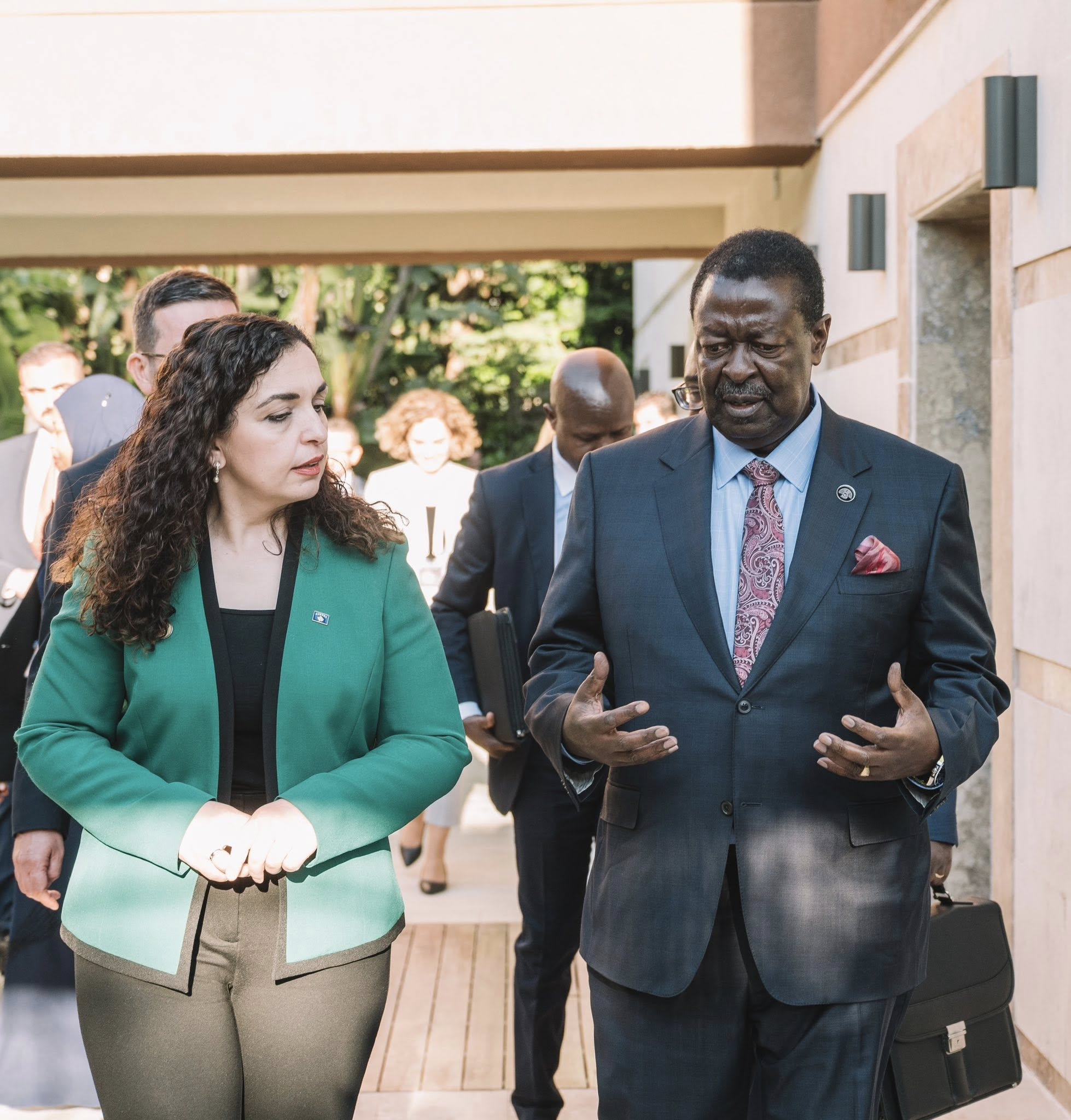 Presidentja Osmani takoi Ministrin e Jashtëm të Kenias-5