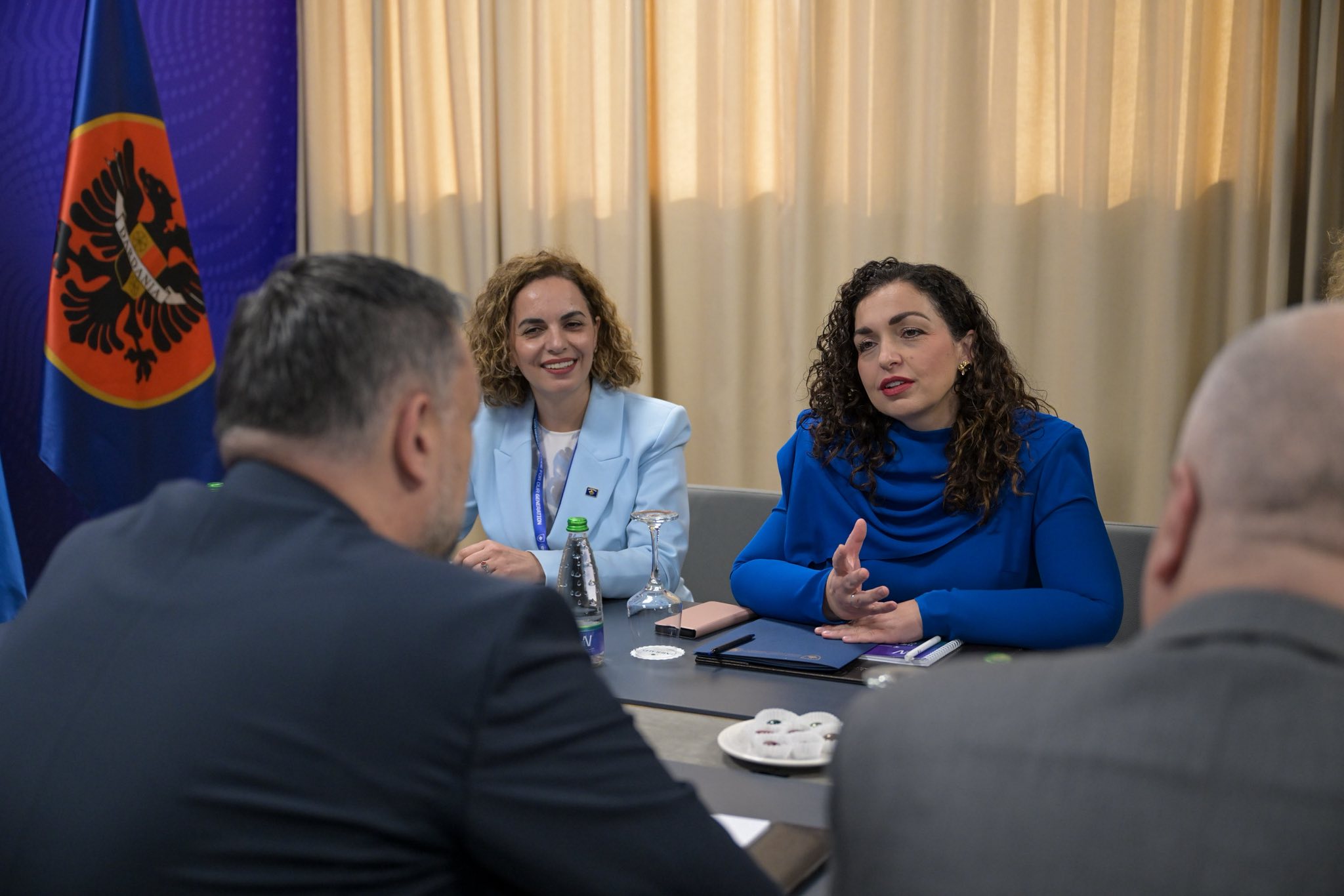 Presidentja Osmani takoi Ministrin e Punëve të Jashtme të Bosnjë e Hercegovinës, Elmedin Konaković-3