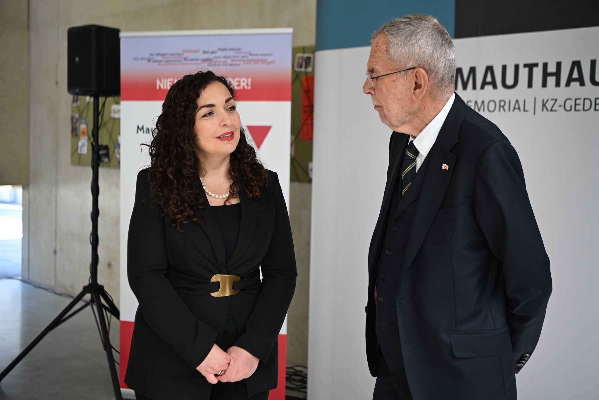 Presidentja Osmani takoi Presidentin e Austrisë, Alexander Van der Bellen-10