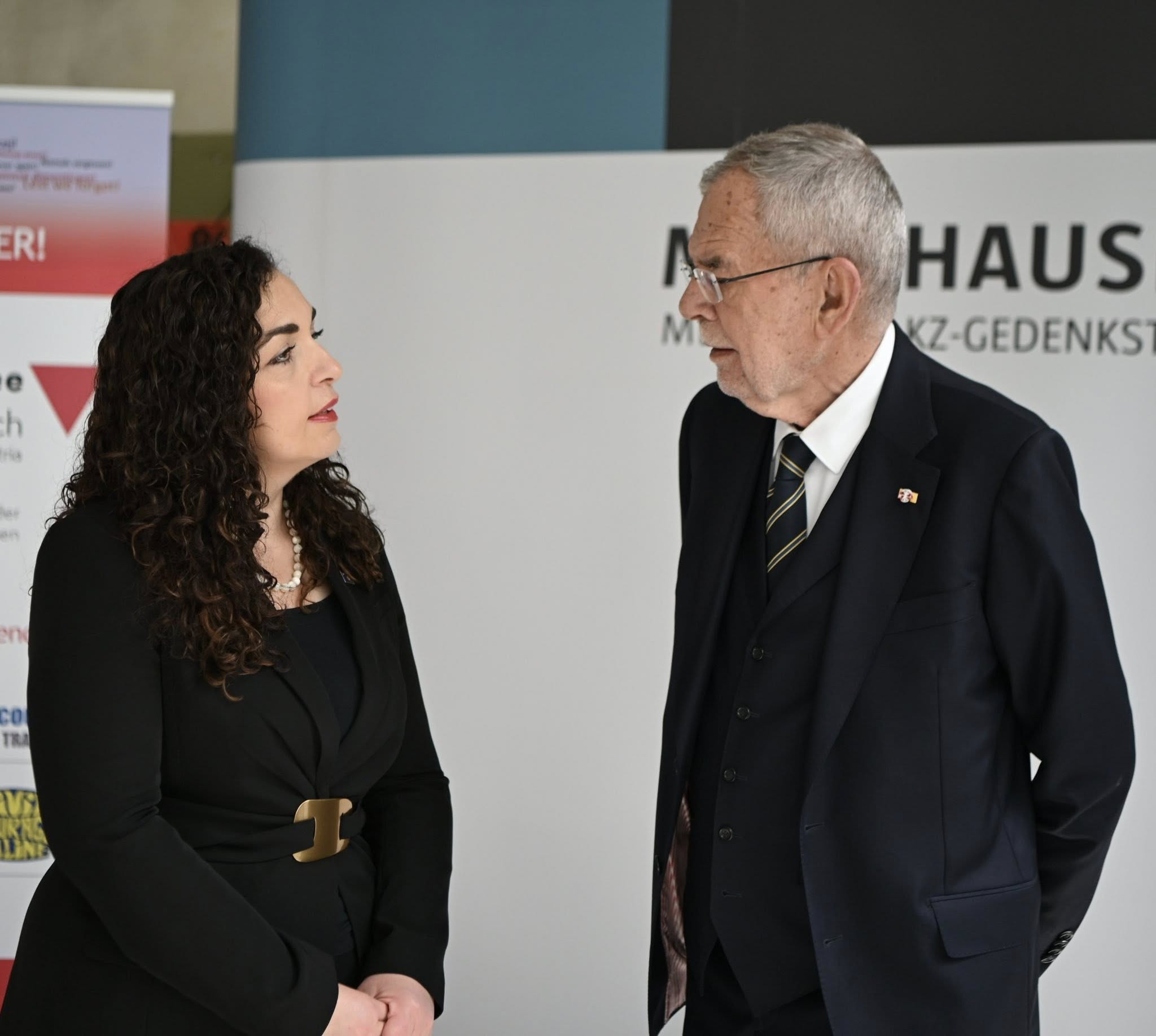 Presidentja Osmani takoi Presidentin e Austrisë, Alexander Van der Bellen-2